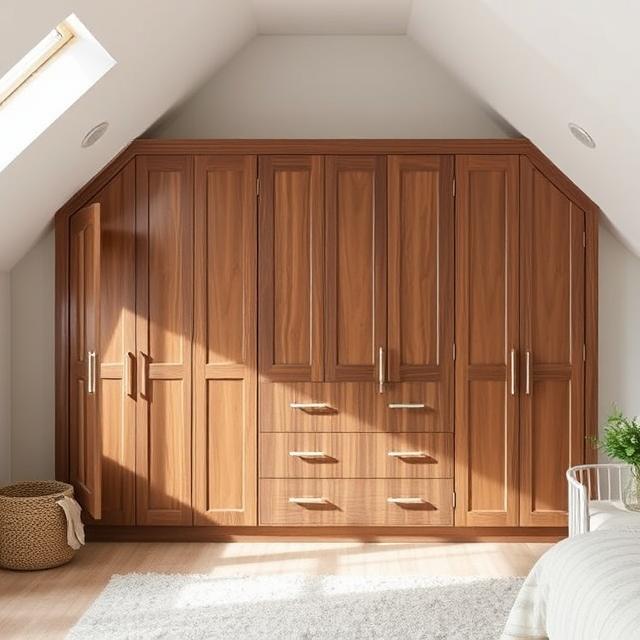 wardrobe for sloped ceiling