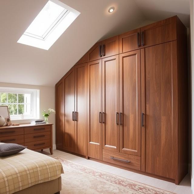 wardrobe for sloped ceiling