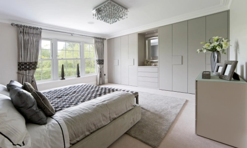 Luxury bespoke fitted bedroom design London
