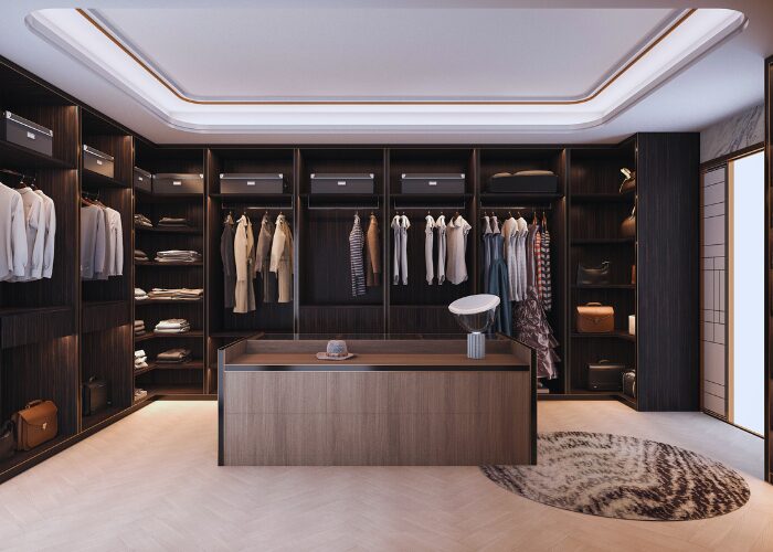 Luxury custom fitted wardrobes London