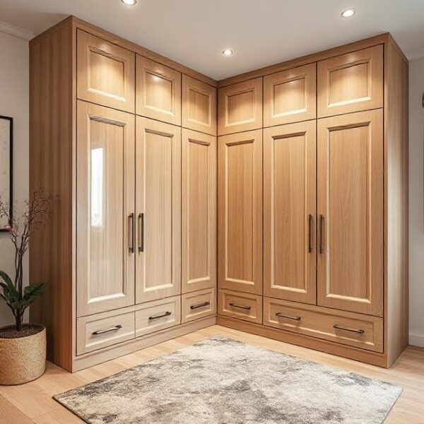 angled wardrobes london