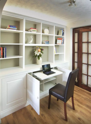 Read more about the article Fitted Home Office Furniture: Designing a Workspace That Actually Fits Your Home